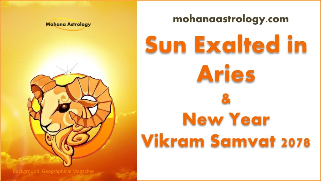 Exalted Sun in Aries and New Year Vikram Samvatsar&nbsp;2078