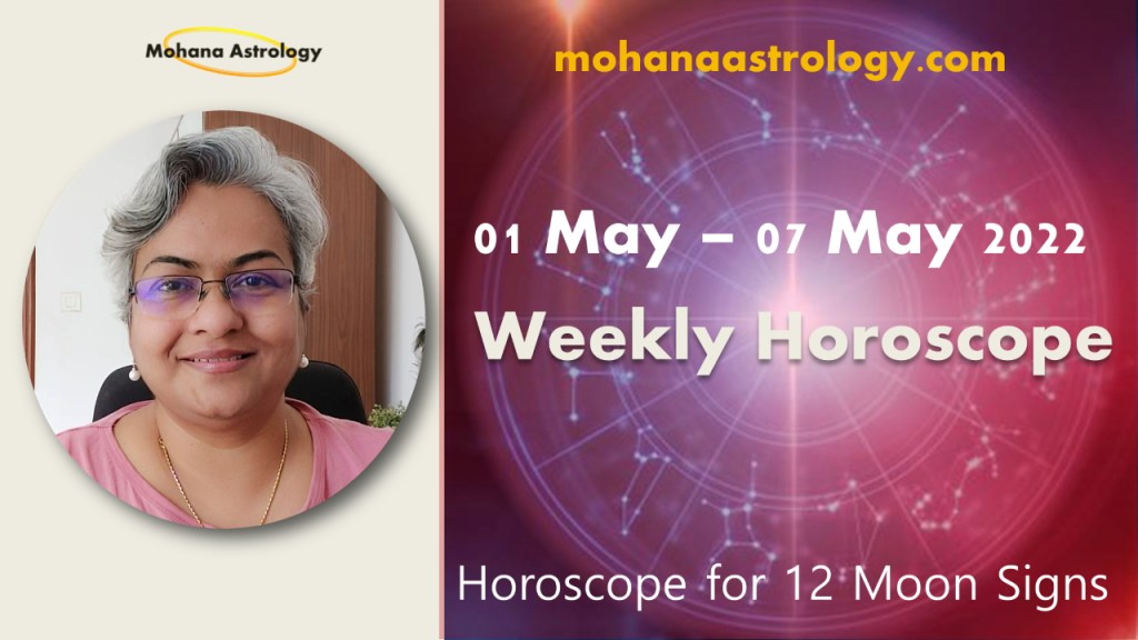 Weekly Horoscope : 01 Apr – 07 Apr&nbsp;2022