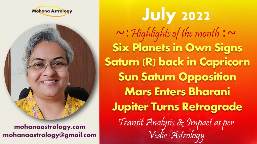 July 2022 Astrology Predictions & Transit&nbsp;Analysis