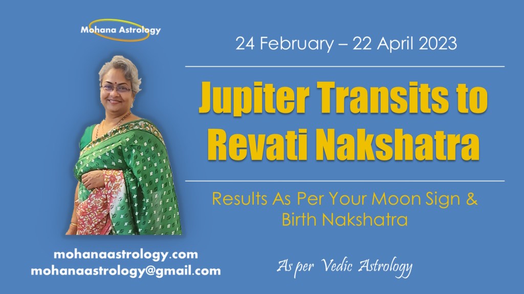 Jupiter’s Transit in Revati&nbsp;Nakshatra